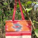 TOTE bag by canvas fabric
