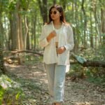 UNISEX OVERSIZE SOLID SHIRT by HAND WAVE LILEN COTTON FABRIC